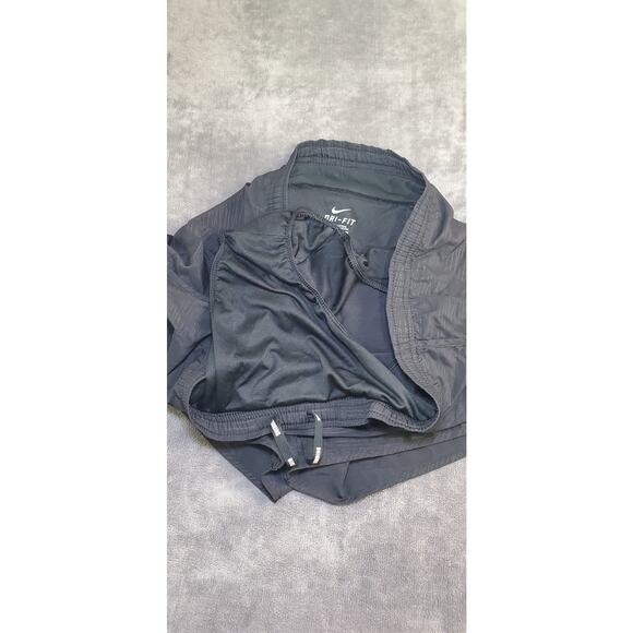 Nike Women' Sz M Modern Tempo Embossed Running Short 719759-010 Gym Hiking C11 - Picture 5 of 10